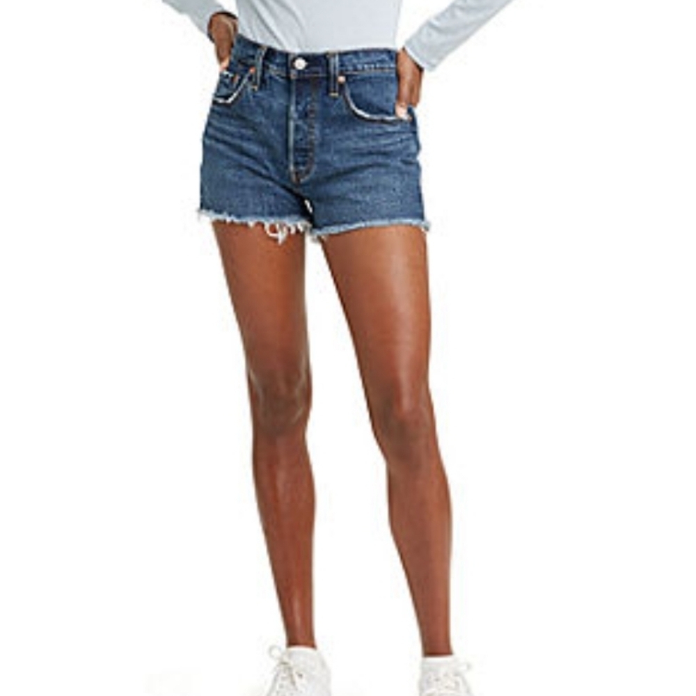 Levi's 501 button fly shorts size 30.